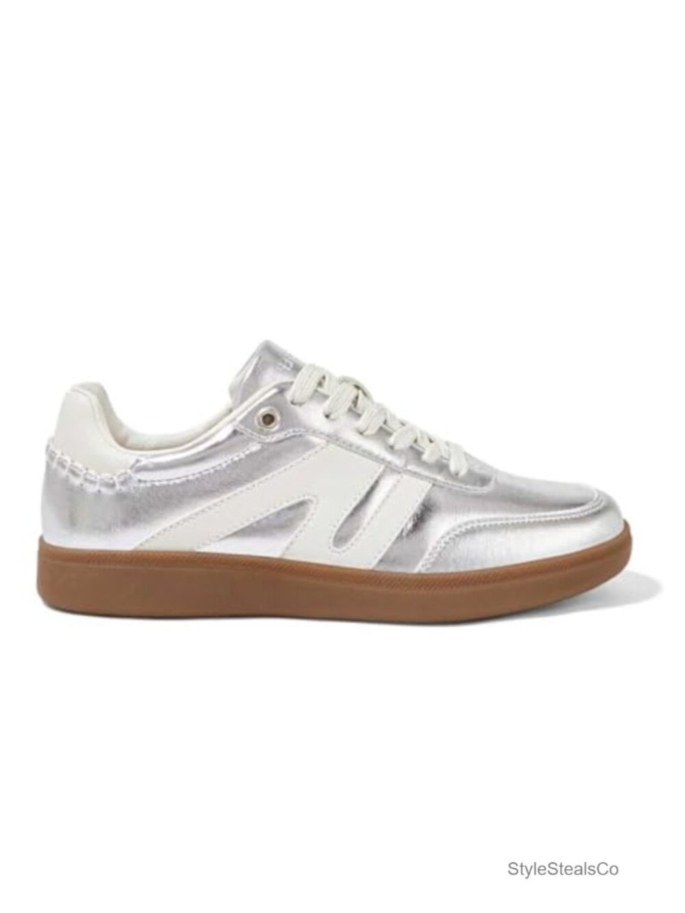Retro Suede Leather Fashion Sneakers Gum Sole Lace-Up Comfort Skate Shoes
